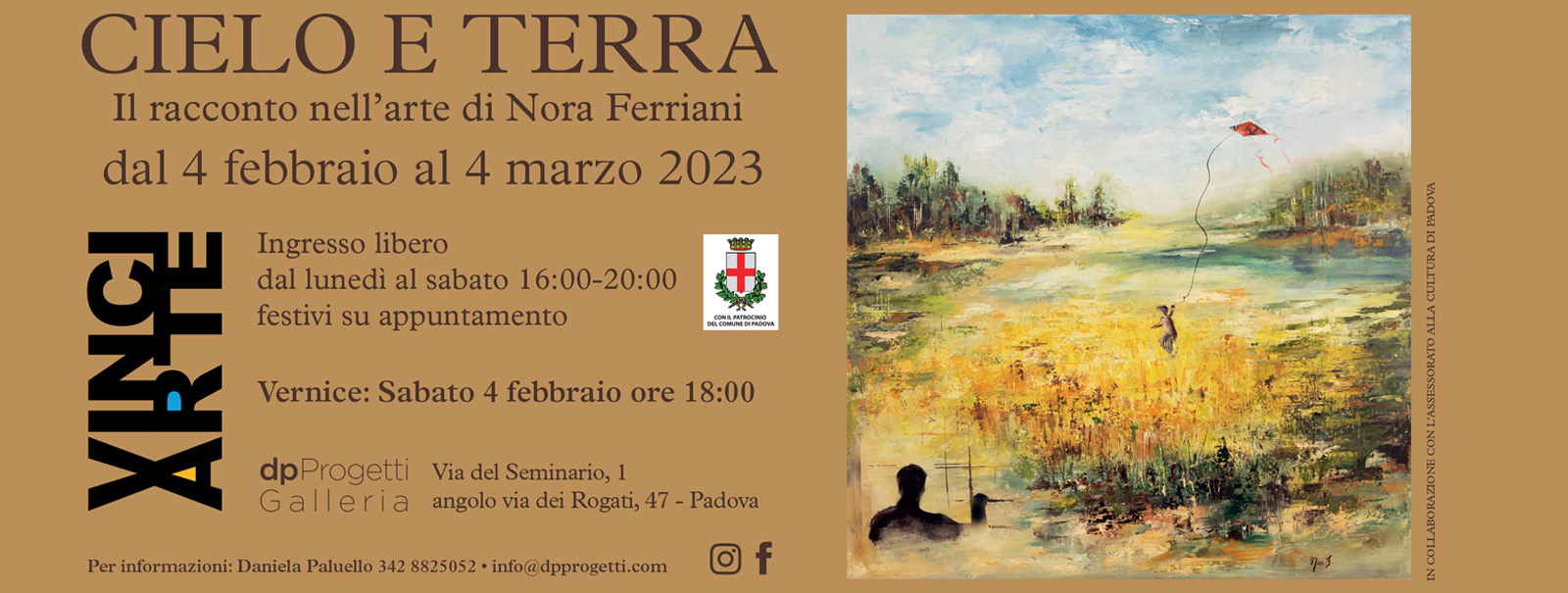 Cielo e terra Il racconto nell’arte di Nora Ferriani